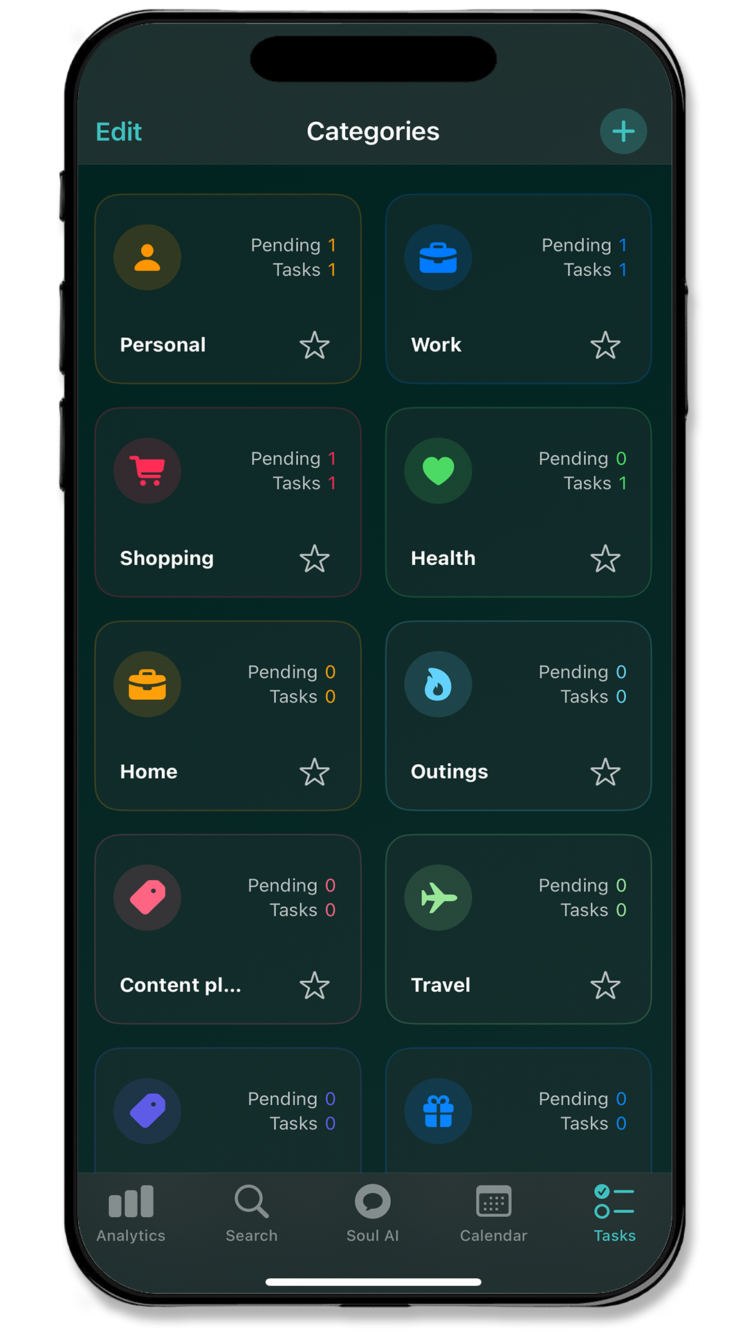 Soul Tasks App Preview